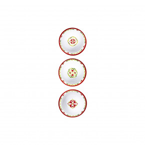 Vischio Melamine Mini Bowl Assorted Set Of 12 (4 Of Each Design)