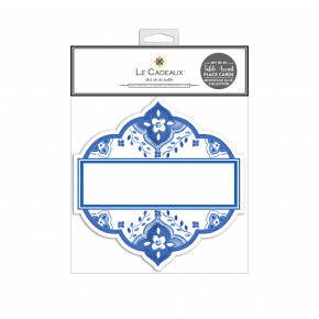 Moroccan Blue Place Cards 20Pk