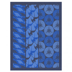 Yukata Blue Tea Towel 22" x 29"