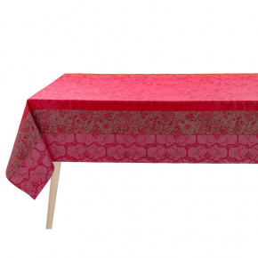 Cottage Pink Coated Tablecloth 59" x 86"