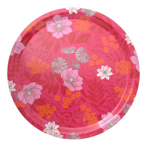 Cottage Pink Tray Rd 19"