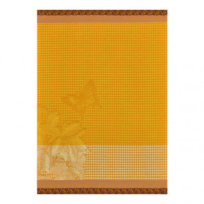 Jardin Des Papillons Orange Hand Towel 21" x 15"