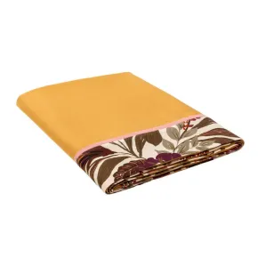 Panache De Fleurs Yellow Flat Sheets