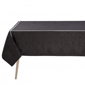 Armoiries Black 100% Linen Table Linens