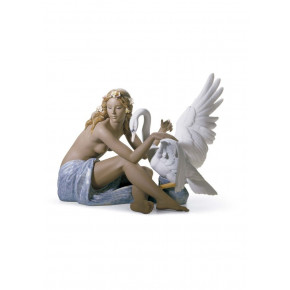 Leda And The Swan Figurine