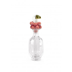 Toucan Glass Bottle Golden Luster