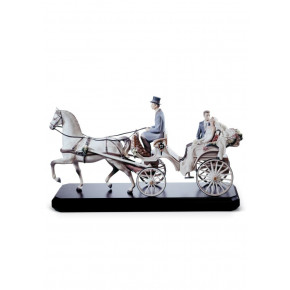 Bridal Carriage Couple Sculpture Limited Edition (Special Order)
