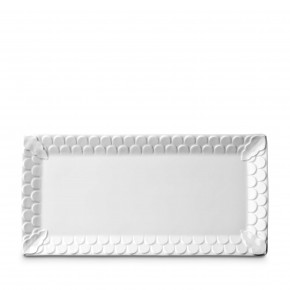 Aegean White  Rectangular Platter 15.5x7.5"
