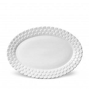 Aegean White  Oval Platter 15x10.5"