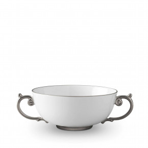 Aegean Platinum Soup Bowl 5.5"