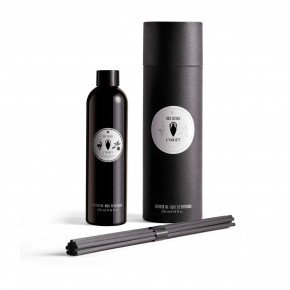 Bois Sauvage Diffuser Oil + Reed Refill Reeds: 9.5” - 24cm; Oil: 8oz - 235ml