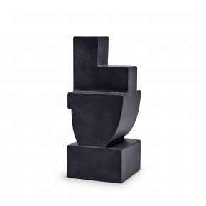 Cubisme Bookend Two Black 3.5x3.5 x 8.5" - 9 x 9 x 22cm