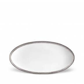 Corde Platinum Oval Platter Small 14x7"