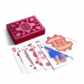  + Haas Jumbo Playing Cards 5.25x4x1.25" - 13x10 x 3cm