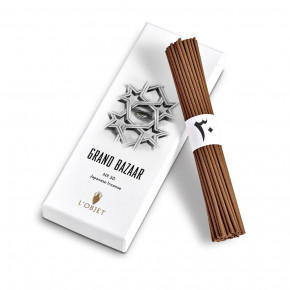 Grand Bazaar No.30 (60 sticks + square holder) Incense 5.5" - 14cm