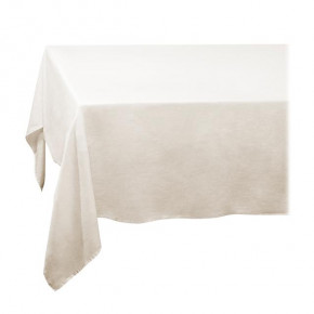 Linen Sateen Ecru Tablecloth 70x90"