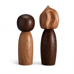 Picanto Salt + Pepper Mills (Set of 2) Short: 2.5x7 - 6 x 18cm; Tall: 2.75 x 8.5 - 7 x 22cm