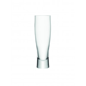 Bar Beer Glass 18.5 oz/H 9.5 in Clear, Set of Two