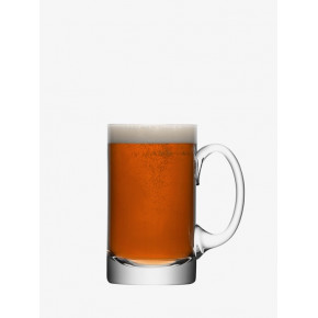 Bar Beer Tankard 26 oz Clear