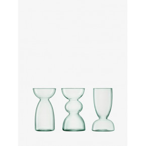 Canopy Trio Vase Set Height 5 in Recycled
