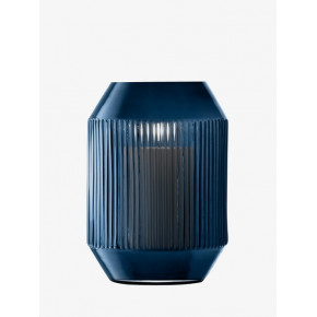 Rotunda Lantern/Vase Height 10.25 in Sapphire