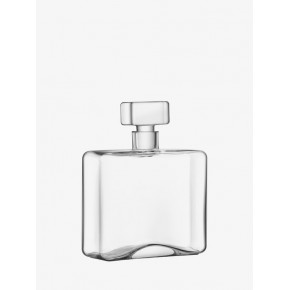 Cask Whisky Rectangle Decanter 34 oz Clear