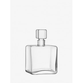 Cask Whisky Square Decanter 34 oz Clear