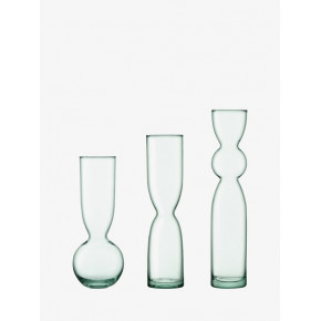 Canopy Trio Vase Set Height 9.75 in /Height 11.75 in /Height 13.75 in Recycled