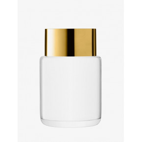 Aurum Vase/Lantern Height 11.75 in Clear/Gold