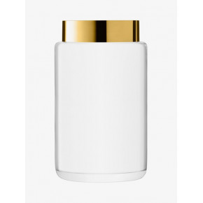 Aurum Vase/Lantern Height 15.75 in Clear/Gold
