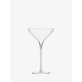 Savoy Champagne Saucer 8 oz Clear, Set of 2