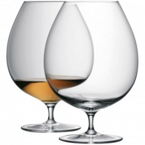 Bar Brandy Glass 30 oz Clear, Set of 2