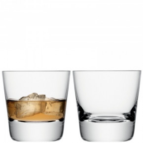 Madrid Double Old Fashioned Tumbler 9 oz Clear, Set of 2