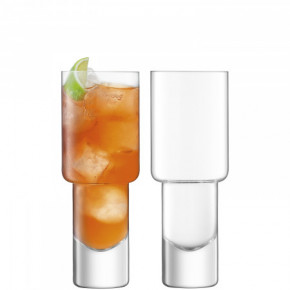 Vodka Mixer Glass 13.5 oz Clear, Set of Two