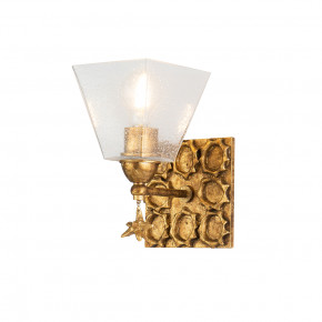 Star 1-Light Wall Sconce Gold