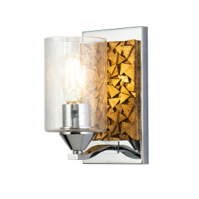 Bocage 1-Light Wall Sconce Silver And Gold