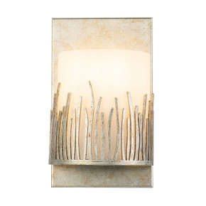Sawgrass 1-Light Wall Sconce Distressed Silver