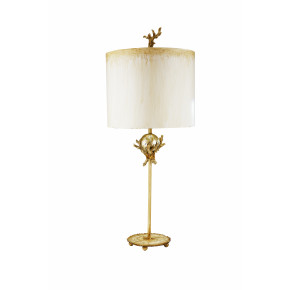 Trellis Accent Table Lamp Creamy Ivory and carved Resin for an Outdoor theme