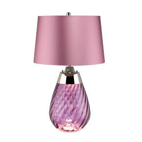 Small Lena Table Lamp Plum with Plum Shade