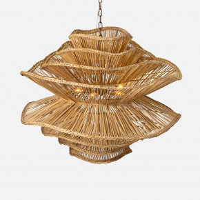 Alondra Natural Rattan Chandelier