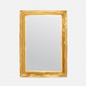 Hetty Rect 26"W x 37"H Chamomile Translucent Resin Mirror