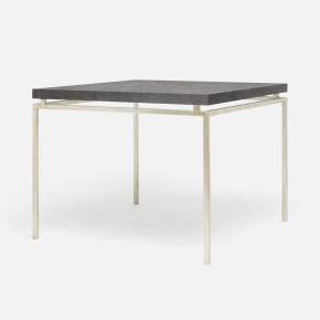 Benjamin Side Table Texturized Silver Steel