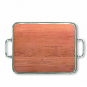 Cheese Tray with Handles, Cherry Wood, Medium