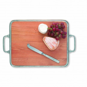 Cheese Tray with Handles, Cherry Wood, Large