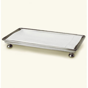 Footed Guest Towel Tray