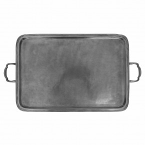 Lago Rectangle Tray with Handles, Extra Large