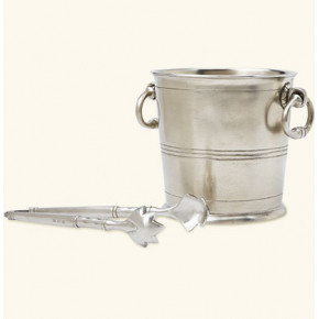 Ice Bucket with Rings with 1286.0 Tongs