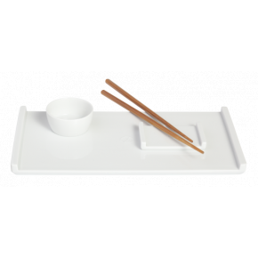 White Sushi Set