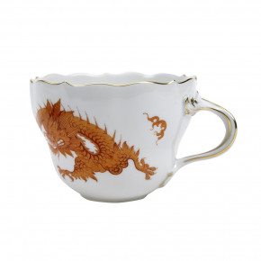 Ming Dragon Red Gold Rim Coffee/Tea Cup