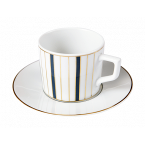 Stripes Espresso Cup & Saucer